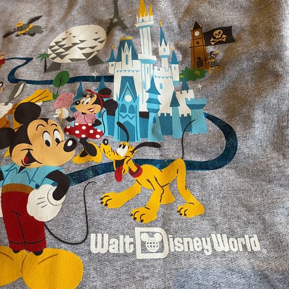 Mickey Mouse and Friends Zip Up Hoodie for Adult M and 2XL - Picture 5 of 7